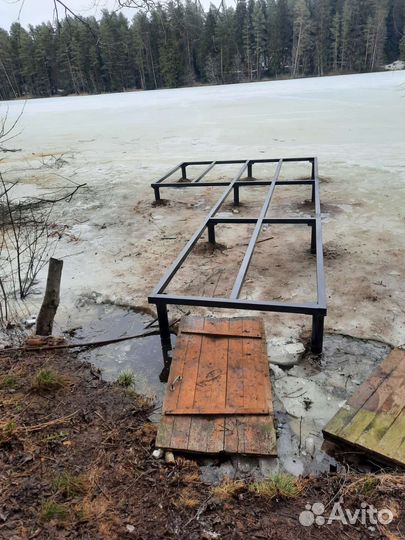 Винтовые сваи пирс