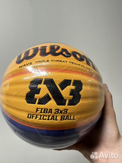Баскетбольный мяч Wilson Fiba 3x3 Оригинал