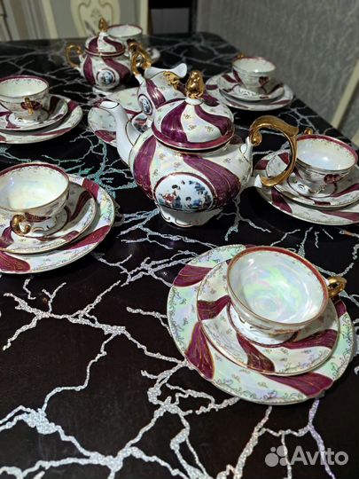 Чайный сервиз ленточка