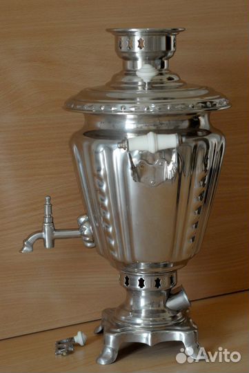 Самовар - 1960 г. - Тула - латунь