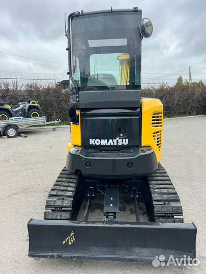 Мини-экскаватор Komatsu PC35MR-1, 2015