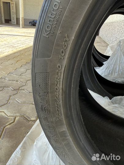 Hankook Ventus S1 Evo 2 SUV K117C 275/40 R20 и 315/35 R20 110Y