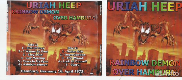 Музыкальные cd диски uriah heep