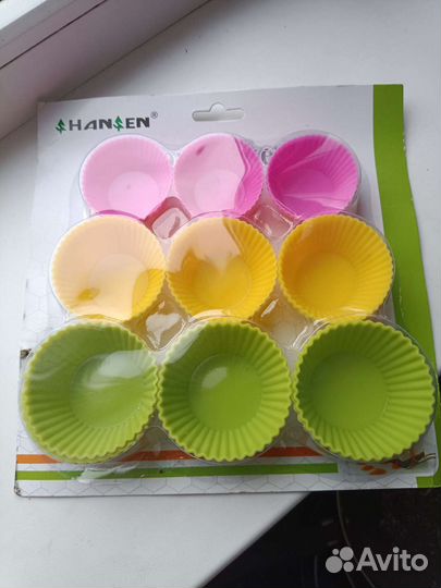 Силиконовые формы для выпечки кексов