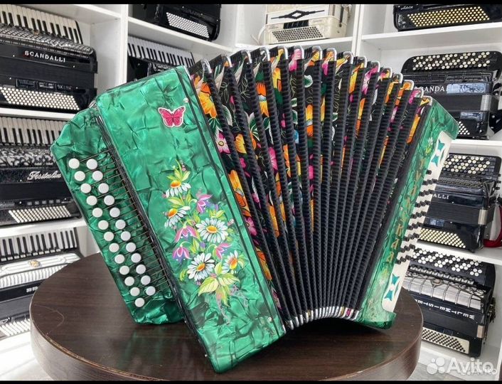 Гармонь Тульская 301м ре диез мажор