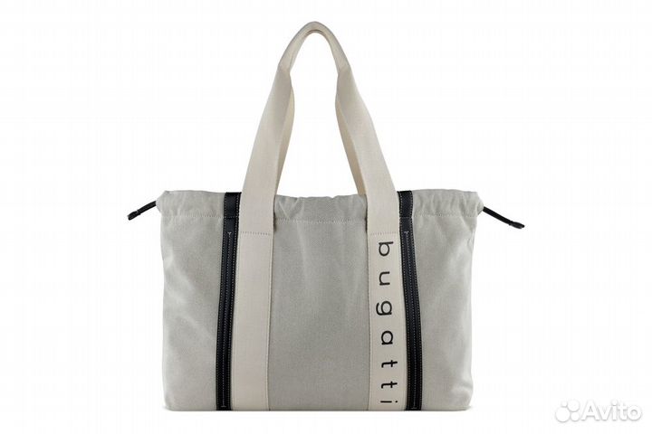 Сумка-шоппер женская bugatti Ambra, бежево-черный