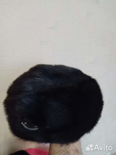 Женский норковый берет