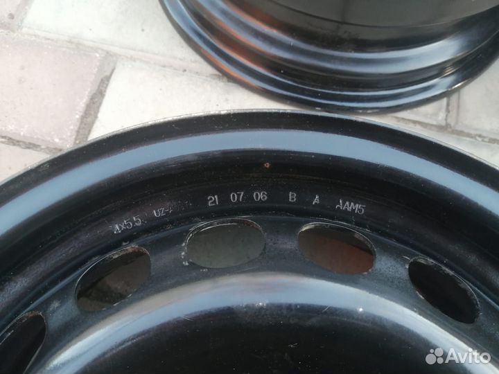 Диски r14 4x100 j5.5 ET 39 DIA 56.6