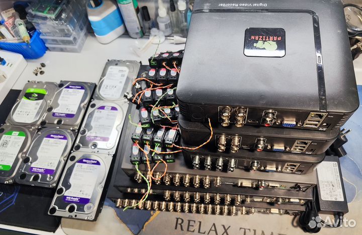 Регистратор для камер видеонаблюдения гибридный