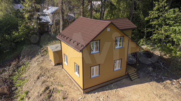 Коттедж 76,5 м² на участке 18 сот.