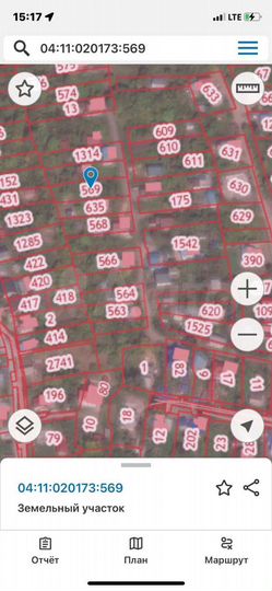 Участок 6,6 сот. (СНТ, ДНП)