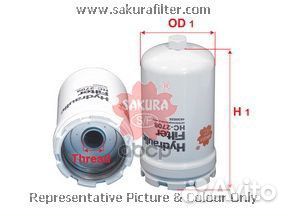 Фильтр гидравлический HC2709 Sakura
