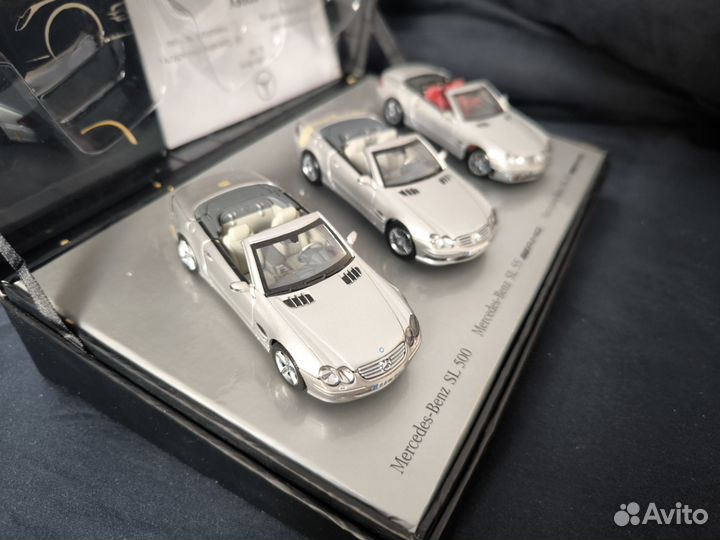 1/43 Mercedes Benz SL подарочный набор