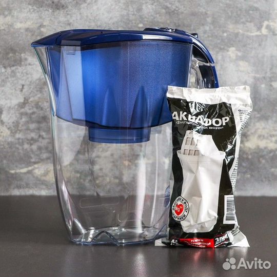 Фильтр-кувшин «аквафор-Престиж», 2,8 л, цвет синий