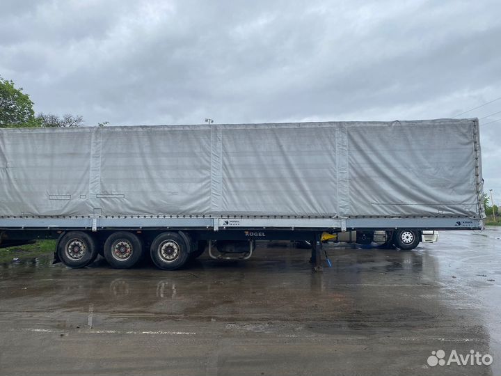 Полуприцеп тентованный Kogel SN24, 2008