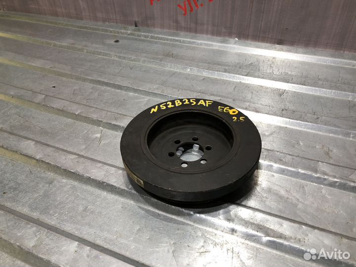 Шкив коленвала BMW 5 E60 n52b25af,2.5 л