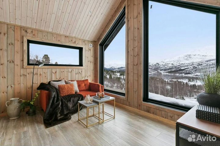 Каркасный дом под ключ с гарантией