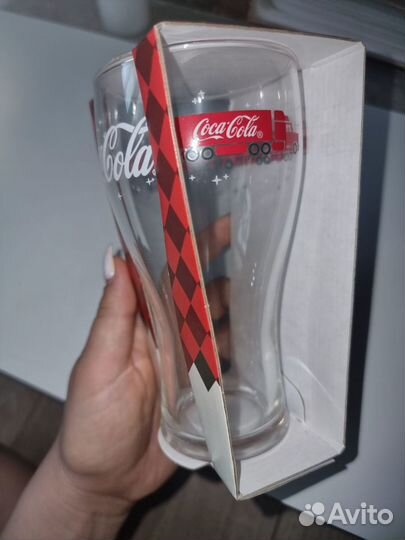 Стаканы coca cola 4 шт