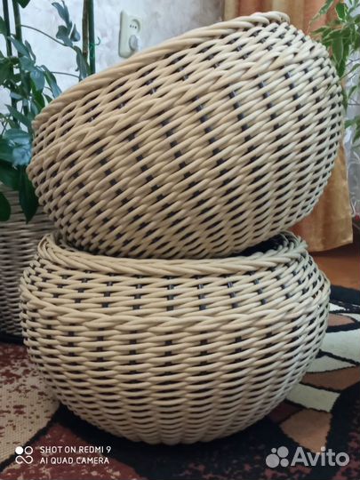 Корзина плетеная