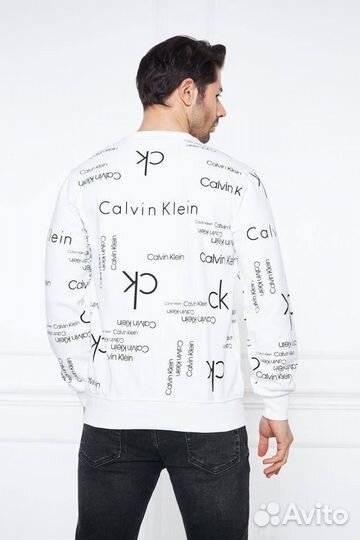 Calvin klein свитшот новый мужской