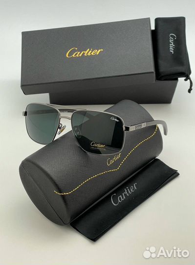 Солнцезащитные очки мужские cartier