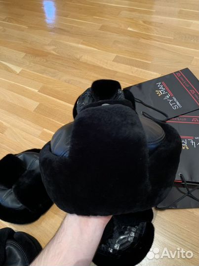 Ушанки Норка, Каракуль с кожей Stilman