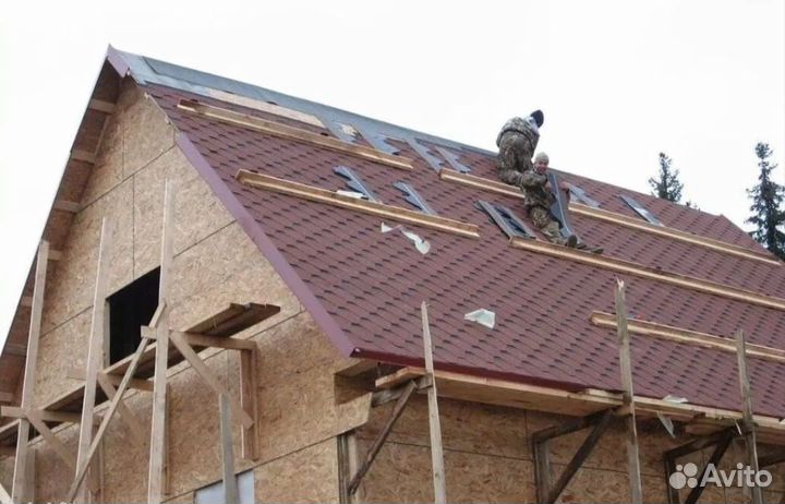 Кровля Кровельные работы Монтаж кровли