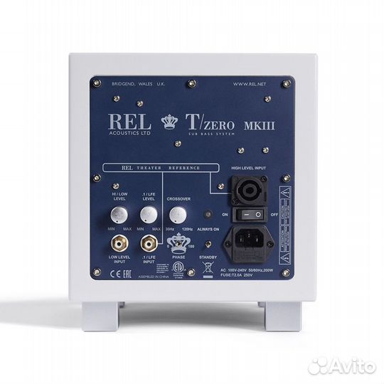 Cабвуфер REL T-Zero mkIII High Gloss White