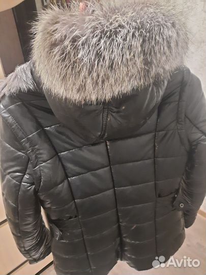 Куртка зимняя женская 42 44 размер бу