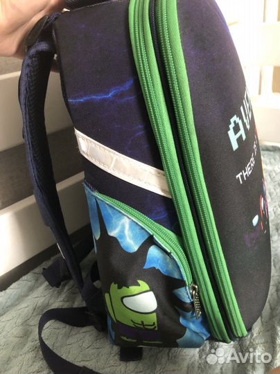 Школьный рюкзак, ранец, портфель Among Us