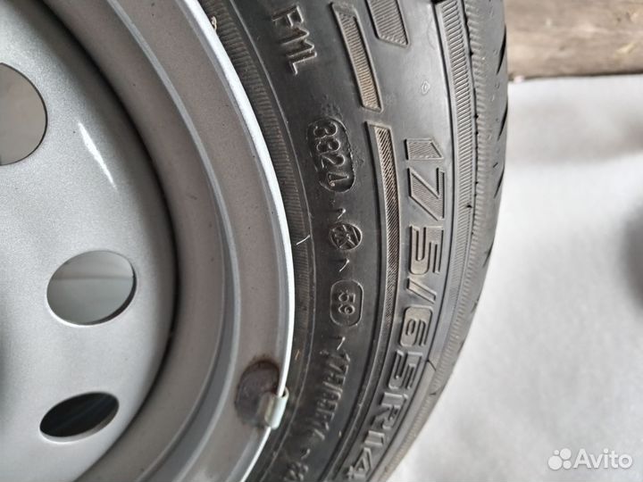 Колеса в сборе летние r14 на Ваз