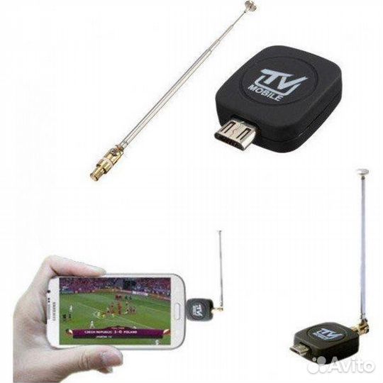 Новый DVB-T2 TV-тюнер для телефона и планшета сOTG