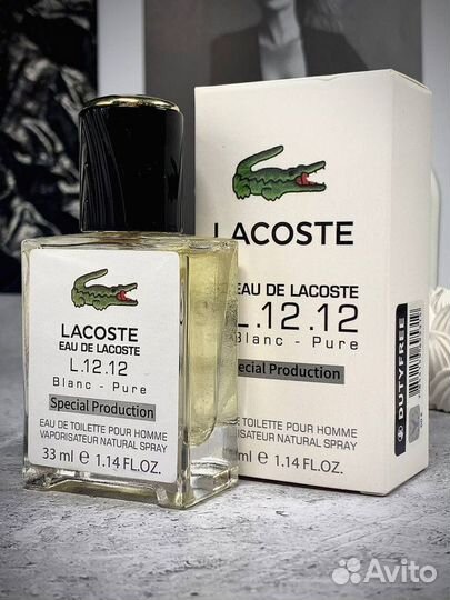 Духи мужские lacoste 33мл