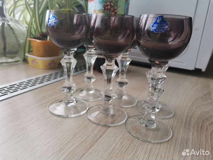 Рюмки, набор 6 штук