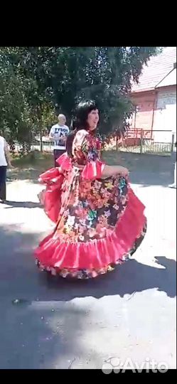 Костюм для цыганского танца