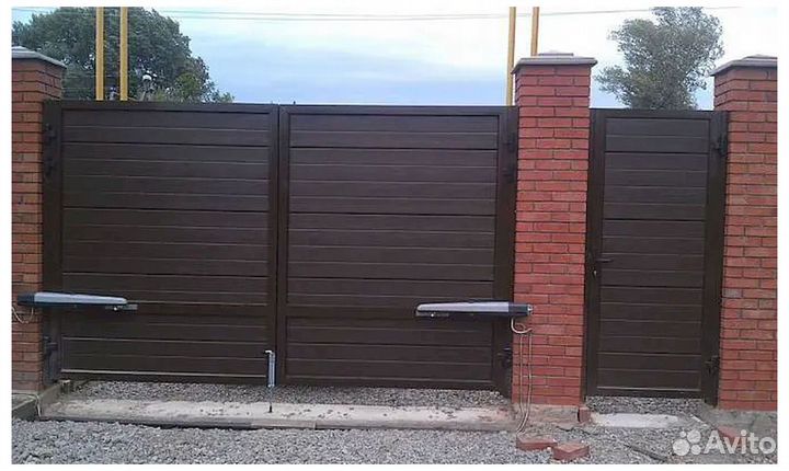 Распашные ворота доорхан