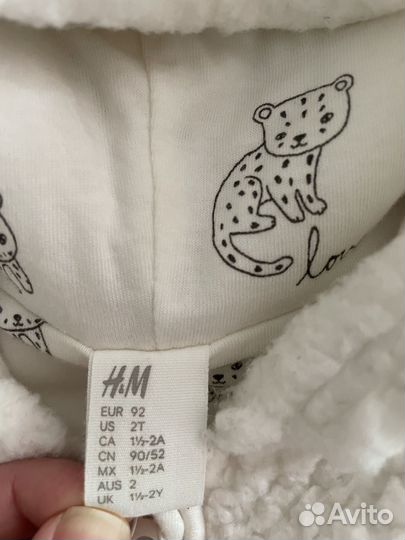 Кофта детская H&M р.2