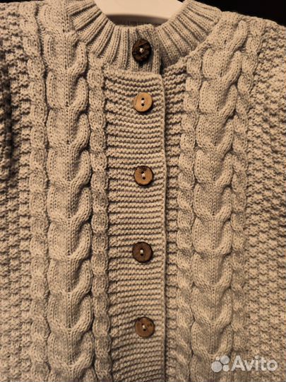 Комбинезон вязаный 68-74