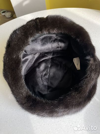 Берет норковый новый
