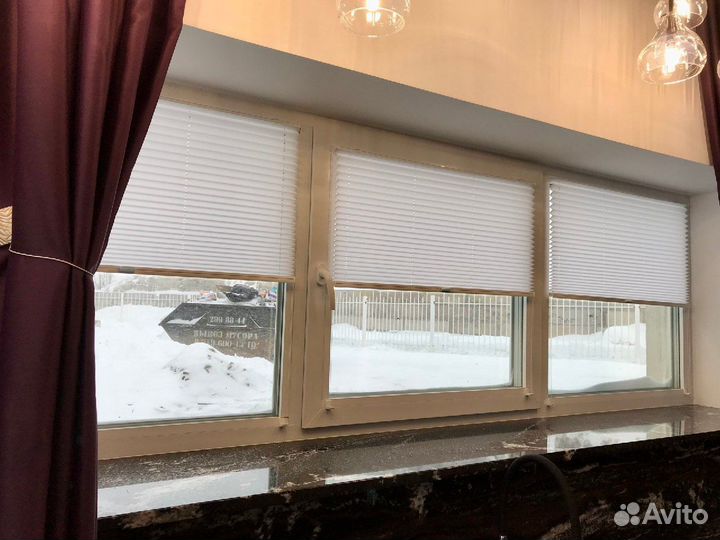 Жалюзи шторы Плиссе