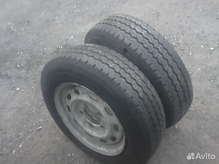 Колёса 185/75R16C Bridgestone R-623 на Соболь 2шт