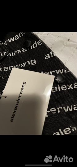 Джинсовая куртка alexander wang