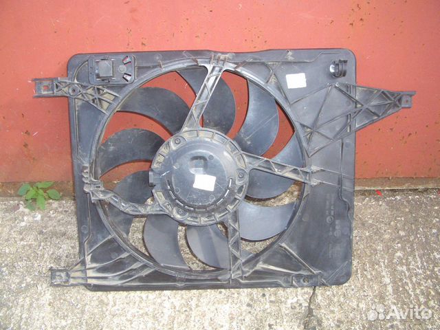 Вентилятор охлаждения Ниссан Кашкай J10 с06