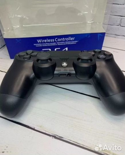 Джойстик PS 4 чёрный