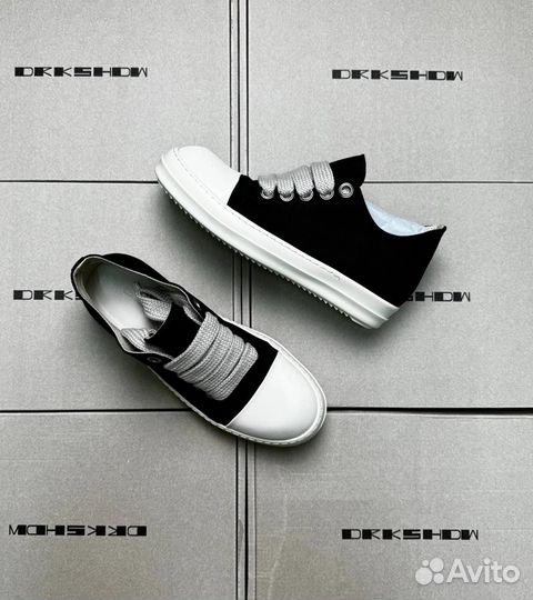 Кеды Rick Owens Drkshdw Jumbo Lace