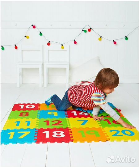 Новый коврик пазл Elc, тёплый пол