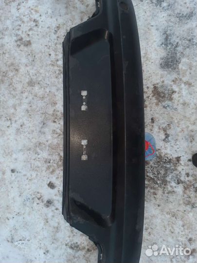 Юбка заднего бампера kia sportage 3