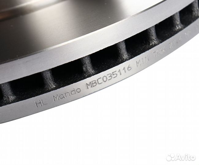 Диск тормозной mercedes S (W140) передний (1шт.) mando