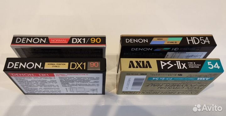 Аудио кассеты Denon, Axia