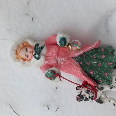 Ватная игрушка